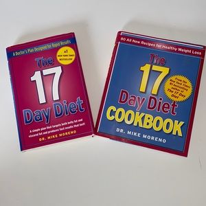 2 Books - The 17 Day Diet Guide and The 17 Day Diet Cookbook